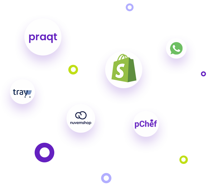 Logos de apps integrados a praqt